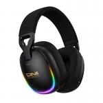 Casti gaming ONIKUMA GT805, Wireless, Bluetooth 5.4, Cu fir, 1000mAh, luminare RGB, Incarcare USB-C, Negru 5 - lerato.ro