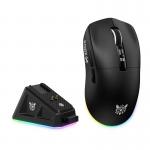 Mouse gaming wireless ONIKUMA DM07, 24000 DPI, 500mAh, 2.4G, USB-C, RGB, Negru 7 - lerato.ro