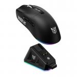 Mouse gaming wireless ONIKUMA DM07, 24000 DPI, 500mAh, 2.4G, USB-C, RGB, Negru 6 - lerato.ro