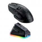 Mouse gaming wireless ONIKUMA DM08, RGB, 24000 DPI, 4 Butoane, 500mAh, Wireless, Bluetooth, USB-C, Statie de incarcare magnetica inclusa, Negru 2 - lerato.ro