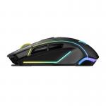 Mouse gaming wireless ONIKUMA DM06, 12800 DPI, 4 Butoane, 500mAh, Wireless, Bluetooth, USB-C, Negru 4 - lerato.ro