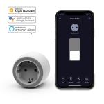 Priza smart Gosund EP2 cu monitorizarea energiei, Aplicatie Onvis Home, Compatibila Apple HomeKit, Control vocal, 10A, WiFi, Alb 5 - lerato.ro