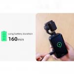 Camera video cu gimbal pentru vlogging Ordro Pocket M5, 3 axe, 5K / 30FPS, 4K / 60FPS, 1450mAh, USB-C, HDMI, Jack 3.5mm, Night Vision, SLow motion, Diferite moduri de stabilizare, Negru 16 - lerato.ro