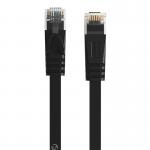 Cablu de retea plat Orico Ethernet, RJ45, Cat 6, 2m, 1000Mbps, Negru 2 - lerato.ro