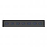 Adaptor HUB 7-in-1 Orico H7928-U3-V1-EU-BK-BP, 7x USB 3.0, Negru 5 - lerato.ro