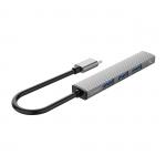 Docking Hub Orico AH-13, USB-C la 1x USB-A 3.0 / 3x USB-A 2.0, Viteza transfer 5 Gbps, Gri 4 - lerato.ro