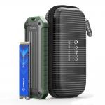 Rack extern Orico OTPX-G2, SSD M.2 SATA / NVME, 10Gbps, 1x Cablu USB-C la USB-C, Conector USB-C, Gri / Verde 5 - lerato.ro