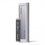 Rack extern Orico AXM2-G2, SSD M.2 NVME, 10Gbps, Cablu USB-C la USB-C, Interfata USB-C, Gri 3 - lerato.ro