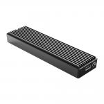 Rack extern Orico M2PV-C3, SSD M.2 NVME, 2TB, 10Gbps, Cablu USB-C/USB-A la USB-C, Interfata USB-C 3.1, Negru 5 - lerato.ro