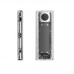 Rack extern Orico TCM2-G20, SSD M.2 NVME, 4TB, 20Gbps, Cablu USB-C/USB-A la USB-C, Interfata USB-C 3.2, Silver / Clear 4 - lerato.ro