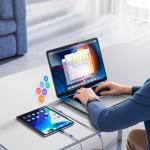 Cablu pentru incarcare si transfer de date Orico CDX, 100W, 5A, 480Mbps, 2x USB-C, 1m, Alb 7 - lerato.ro