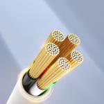 Cablu pentru incarcare si transfer de date Orico CDX, 100W, 5A, 480Mbps, 2x USB-C, 1m, Alb 8 - lerato.ro