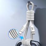 Cablu pentru incarcare si transfer de date Orico CDX, 100W, 5A, 480Mbps, 2x USB-C, 1m, Alb 9 - lerato.ro