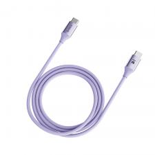 Cablu pentru incarcare si transfer de date Orico CDX, 100W, 5A, 480Mbps, 2x USB-C, 1m, Violet