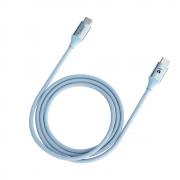 Cablu pentru incarcare si transfer de date Orico CDX, 100W, 5A, 480Mbps, 2x USB-C, 1m, Albastru