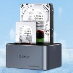 Statie de andocare/clonare Orico 6656C3-C, 5-Bay Docking Station, HDD/SSD 2.5 / 3.5 inch SATA, 100TB, 5 Gbps, USB-C, Gri 4 - lerato.ro