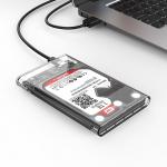 Rack extern Orico 2139C3, HDD/SSD SATA 2.5 inch, 5Gbps, 4TB, USB-C, Transparent 3 - lerato.ro