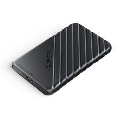 Rack extern Orico 25PW1-U3, HDD/SSD SATA 2.5 inch, 5Gbps, 6TB, Micro USB-B, Negru
