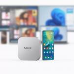 Adaptor HUB 9-in-1 Orico Orico MiniLink, 10Gbps, USB-C la 1x USB-A 3.2, 1x USB-A 2.0, 1x UBS-C, 2x Jack 3.5mm, 1x RJ45, 1x TF, 1x SD, Silver 7 - lerato.ro