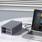 Rack extern Orico 9828RU3 2 Big DAS Solution ProRAID Disk Array, Compatibil HDD/SSD 2.5 / 3.5 inch, 44TB, 5 Gbps, RAID, Gri 4 - lerato.ro