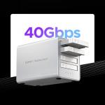 Rack extern Orico 8848U4 DAS Series 4-Bay, Compatibil SSD M.2 NVMe, 32TB, 40 Gbps, RAID, Alb 7 - lerato.ro