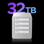 Rack extern Orico 8848U4 DAS Series 4-Bay, Compatibil SSD M.2 NVMe, 32TB, 40 Gbps, RAID, Alb 9 - lerato.ro