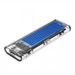 Rack extern SSD Baseus Orico TCM2-C3, 10Gbps, 8TB, SATA, M.2, NVMe, USB 3.1 Gen2, Albastru 2 - lerato.ro