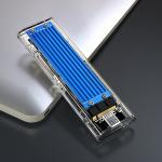 Rack extern SSD Baseus Orico TCM2-C3, 10Gbps, 8TB, SATA, M.2, NVMe, USB 3.1 Gen2, Albastru 8 - lerato.ro