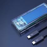 Rack extern SSD Baseus Orico TCM2-C3, 10Gbps, 8TB, SATA, M.2, NVMe, USB 3.1 Gen2, Albastru 10 - lerato.ro