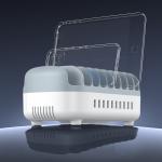 Statie de incarcare 10 in 1 Orico DUK-10P-V1, PD 120W, 2.4A, 10x USB-A, Alb 4 - lerato.ro