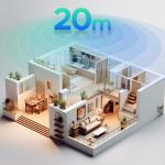 Adaptor Bluetooth Orico BTA-53, USB-A, Bluetooth 5.3, Raza de actiune 20m, Viteza transmisie 5 Mbps, Negru 9 - lerato.ro