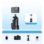 Selfie stick cu trepied Orico SPM175, Filet 1/4 inch, Rotire 360 grade, Telecomanda Bluetooth 5.2, Lungime maxima 175cm, Negru 8 - lerato.ro