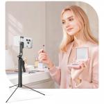 Selfie stick cu trepied Orico SPM170, Filet 1/4 inch, Telecomanda Bluetooth 5.2, Lungime maxima 177cm, Negru 9 - lerato.ro