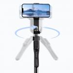 Selfie stick cu trepied Orico SPN185, Filet 1/4 inch, Rotire 360 grade, Telecomanda Bluetooth 5.2, Lungime maxima 185cm, Negru 10 - lerato.ro