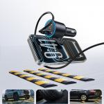 Incarcator auto Orico HyperDrive, PD 165W, 5A, 2x USB-C, 1x USB-A, Fast Charging, Iluminare LED, Negru 8 - lerato.ro