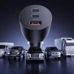 Incarcator auto Orico PowerLink, PD 165W, 5A, 2x USB-C, 1x USB-A, Fast Charging, Negru 12 - lerato.ro