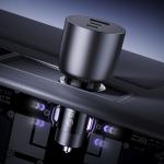 Incarcator auto Orico PowerLink, PD 165W, 5A, 2x USB-C, 1x USB-A, Fast Charging, Negru 13 - lerato.ro