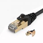 Cablu retea Orico PUG-C7, Cat. 7, Mufat 2xRJ45, Lungime 1m, 10Gbps, Negru 12 - lerato.ro
