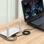 Cablu retea Orico PUG-C7, Cat. 7, Mufat 2xRJ45, Lungime 5m, 10Gbps, Negru 7 - lerato.ro