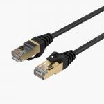 Cablu retea Orico PUG-C7, Cat. 7, Mufat 2xRJ45, Lungime 10m, 10Gbps, Negru 3 - lerato.ro