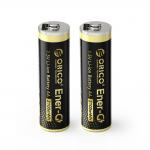 Set 2 baterii reincarcabile Orico Ener-G EG5C, AA, Li-Ion, 2100 mWh, 1.5V, Timp incarcare 1.5h, Port incarcare USB-C, Cablu USB-C inclus, Negru 2 - lerato.ro