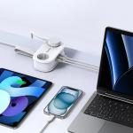 Prelungitor pentru interior Orico AP3, 2 prize, 2xUSB-A / 18W, 1xUSB-C / 20W, 2500W, 10A, Lungime cablu 1.53m, Alb 4 - lerato.ro