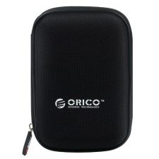 Gaming si Accesorii IT, Organizator multifunctional Orico PHD-25 pentru HDD 2.5 inch si alte accesorii, 140 × 90 × 25 mm, EVA, Negru, lerato.ro