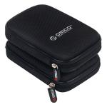 Organizator multifunctional Orico PHD-25 pentru HDD 2.5 inch si alte accesorii, 140 × 90 × 25 mm, EVA, Negru 5 - lerato.ro