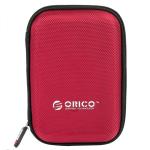 Organizator multifunctional Orico PHD-25 pentru HDD 2.5 inch si alte accesorii, 140 × 90 × 25 mm, EVA, Rosu 2 - lerato.ro