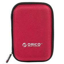 Gaming si Accesorii IT, Organizator multifunctional Orico PHD-25 pentru HDD 2.5 inch si alte accesorii, 140 × 90 × 25 mm, EVA, Rosu, lerato.ro