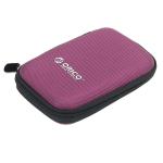 Organizator multifunctional Orico PHD-25 pentru HDD 2.5 inch si alte accesorii, 140 × 90 × 25 mm, EVA, Mov 5 - lerato.ro