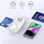 Prelungitor pentru interior Orico AP3, 2 prize, 2xUSB-A / 18W, 1xUSB-C / 20W, 2500W, 10A, Lungime cablu 1.53m, Alb 4 - lerato.ro