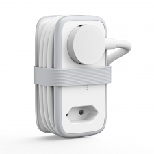 Prize si intrerupatoare smart, Prelungitor pentru interior Orico AP3, 2 prize, 2xUSB-A / 18W, 2xUSB-C / 65W, 2500W, 10A, Lungime cablu 1.53m, Alb, lerato.ro