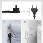 Prelungitor pentru interior Orico PDC25, 2 prize, 2xUSB-A / 22.5W, 2xUSB-C / 25W, 2500W, 10A, Lungime cablu 1.6m, Negru 7 - lerato.ro